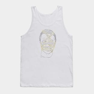 Head of St. John the Baptist Gold lined Band-Aid Tank Top